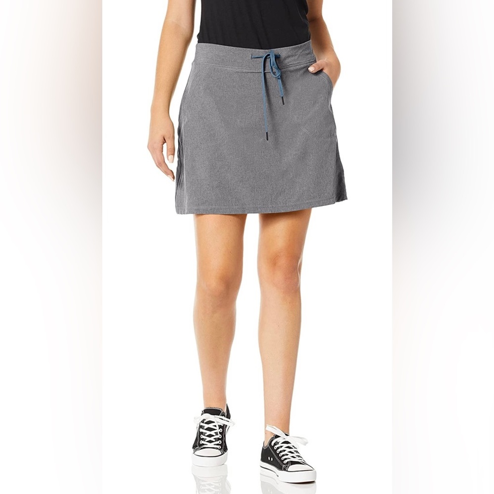 Aventura Kya Skort Golf Activewear Skirt Sz S Gray Attached Shorts Pockets